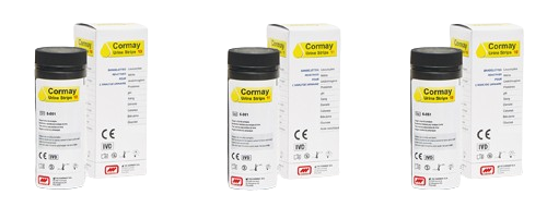 Cormay Urine Strips, 11 parametri, 100 gab.