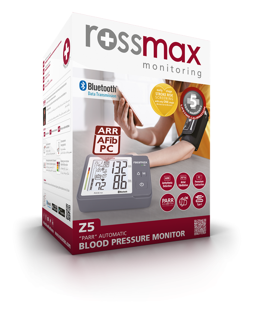 Rossmax Automatic Blood Pressure Monitor Z5 PARR