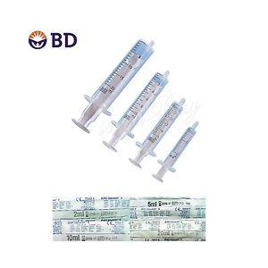 BD Discardit II™ Luer Slip Šļirce 5 ml, 21G, ar adatu 0,8x40mm, 100 gab.