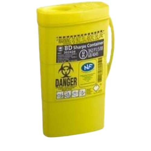 BD Sharps Disposal Container, 0.45L, 100 pcs.