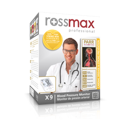 🎁️ [4715139501668] Rossmax Asinsspiediena mērītājs X9 PARR PRO